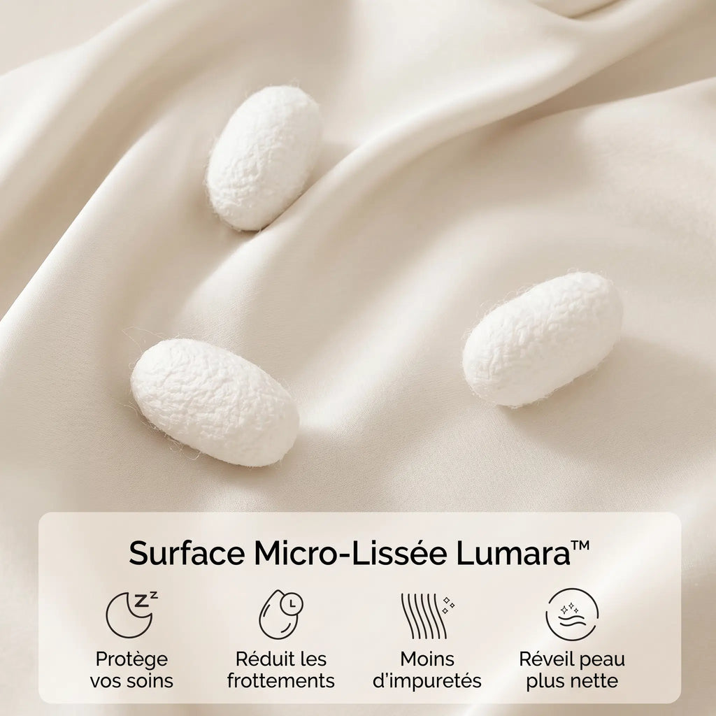 Taie d'oreiller Micro-Lissée Lumara